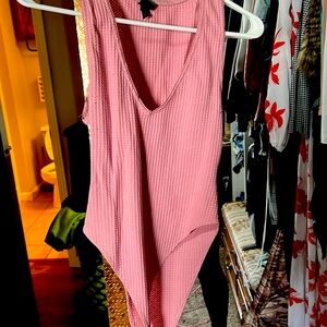 Small mauve pink bodysuit